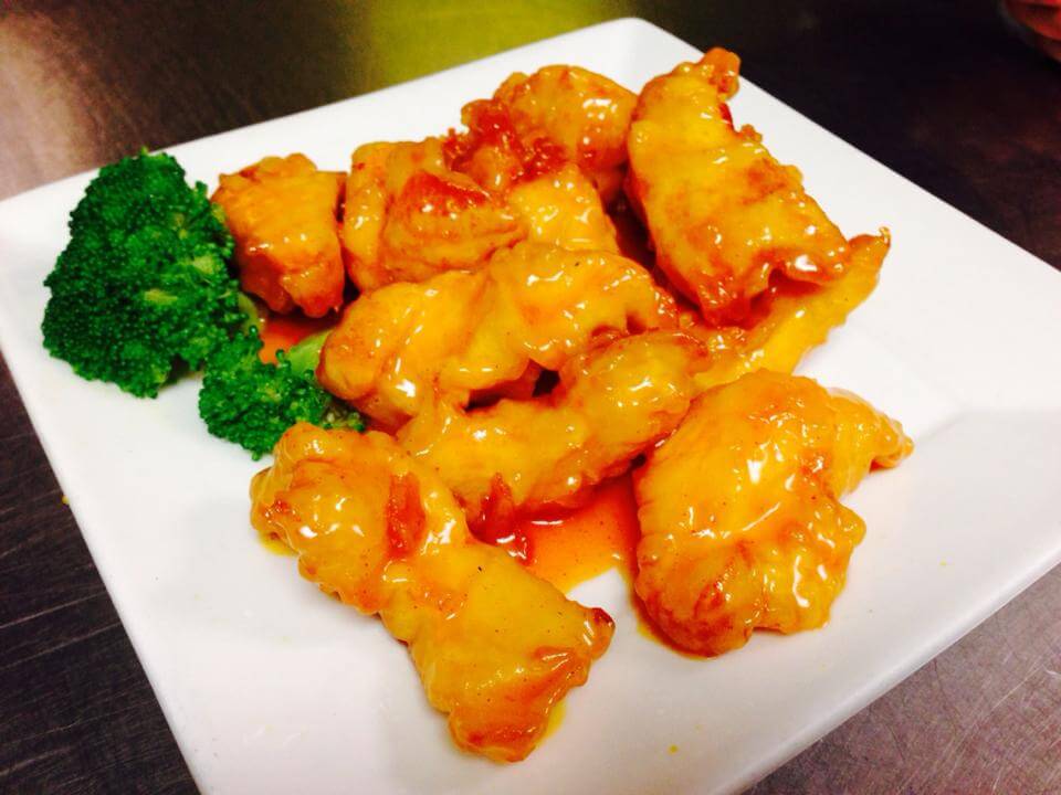 orange chicken- George & Son's