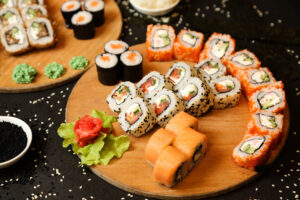 sushi rolls